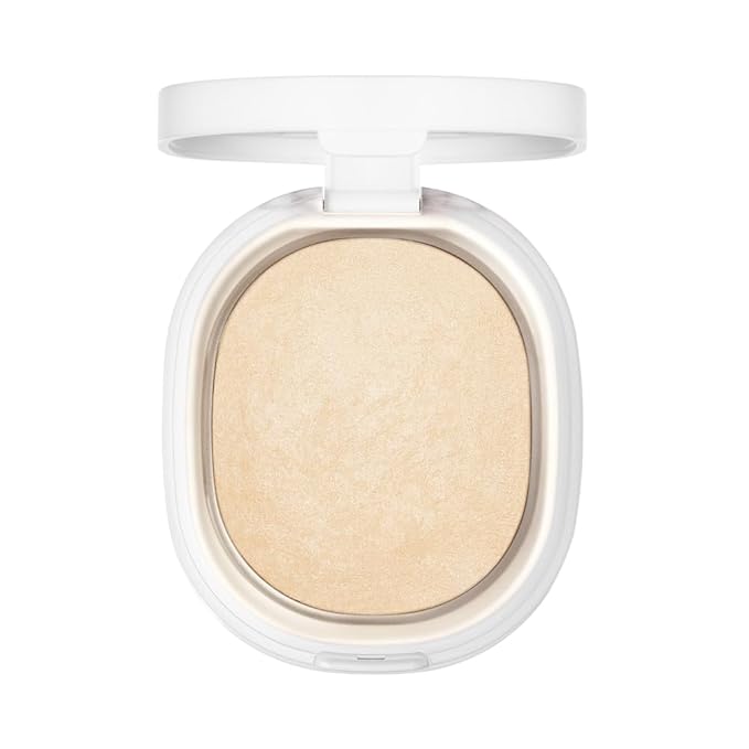 BAKED POWDER 001 NATURAL BEIGE, Terra-Cotta Facial Powder, Crease-free, Smudge Free & Weightless Setting powder (6.2g, 0.014 oz.)