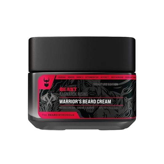 The Beard Struggle Eddie Hall Beast Line Beard Cream – Ragnarok Rising Signature Edition – Tame, Style & Condition Beard – Non-Greasy Formula with Legendary Scent