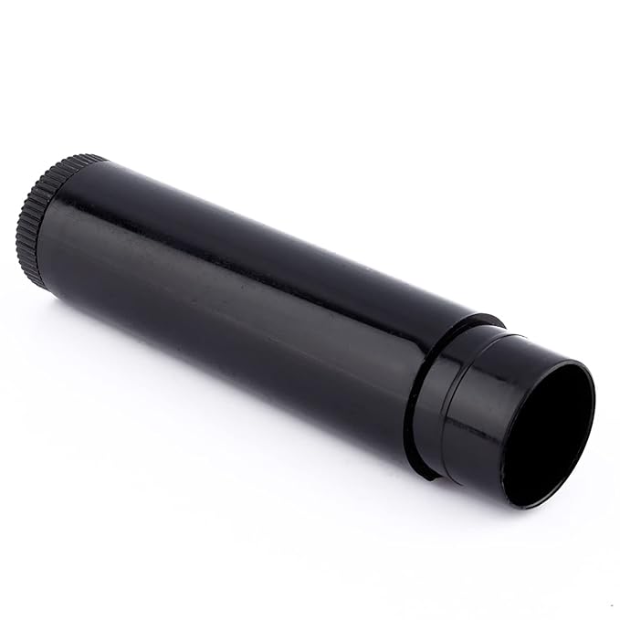 100PCS 5ml Chapstick Containers,Empty Lip Balm Tubes Empty Chapstick Tubes Clear Black White Empty Lipstick Lip Balm Container Tube