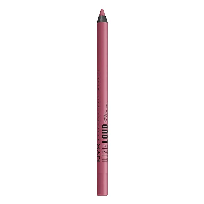 NYX PROFESSIONAL MAKEUP Line Loud Lip Liner, Longwear and Pigmented Lip Pencil with Jojoba Oil & Vitamin E - Trophy Life (Mauve Pink)