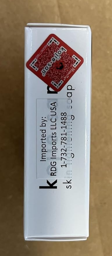 Kojie San Face & Body Shower Set - The Original Kojic Acid Soap, Dark Spot Remover Bar Soap with Coconut & Tea Tree Oil – 65g x 8 Bars with Leafa Soap Net, Brush and Soap Dish