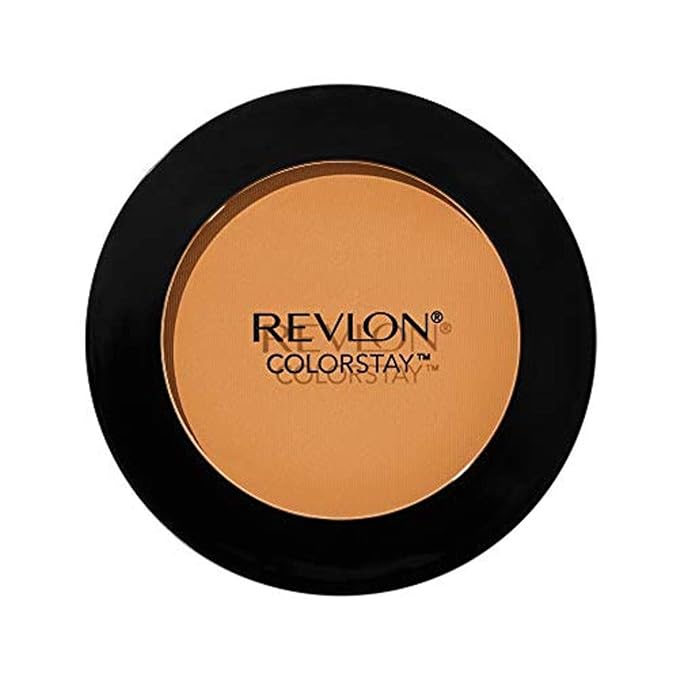 Revlon ColorStay Pressed Powder Face Makeup, Longwearing, Fragrance-Free, Noncomedogenic, 375 Toffee, 0.3 Oz