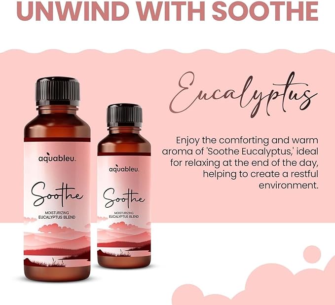 Essential Massage Oil Gift Set - Serenity Trio Sooth, Calm, Relief Includes Lavender, Peppermint & Eucalyptus Massage Oil Blends 80 ML in Beautiful Packaging - Great Gift for Women