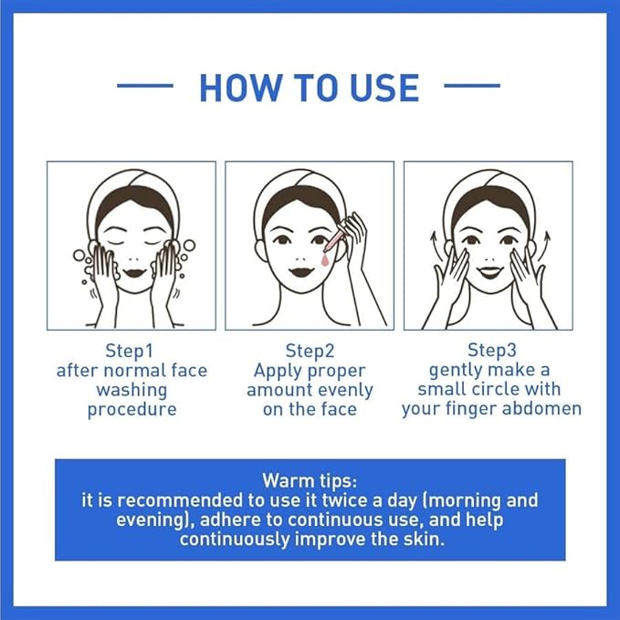 Olavita Face Serum, Vitamin C & E Serum, Anti Aging Face Tightening, Boost Skin Collagen, Reduce Wrinkles & Plump Skin 3pcs