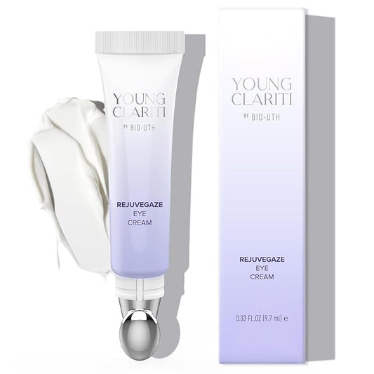 Retinol Eye Cream, Under Eye Cream for Dark Circles and Puffiness, Anti-Aging Eye Cream for Wrinkles, Eye Theatment with Lotus Leaf Extract, Made in USA