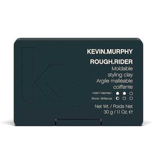 KEVIN.MURPHY ROUGH.RIDER Clay - Hair Strengthening - For All Hair Types - Moldable Styling Clay - Sulphate Free Care - 30 g / 1.1 oz