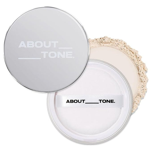 The Blur Finish Powder/Sheer Blurring Loose Powder, Lightweight Setting Powder with Long-Wear, Translucent Mineral Finishing Powder, Natural Skin Tone for Daily Makeup, Vegan, 10g/0.35oz.