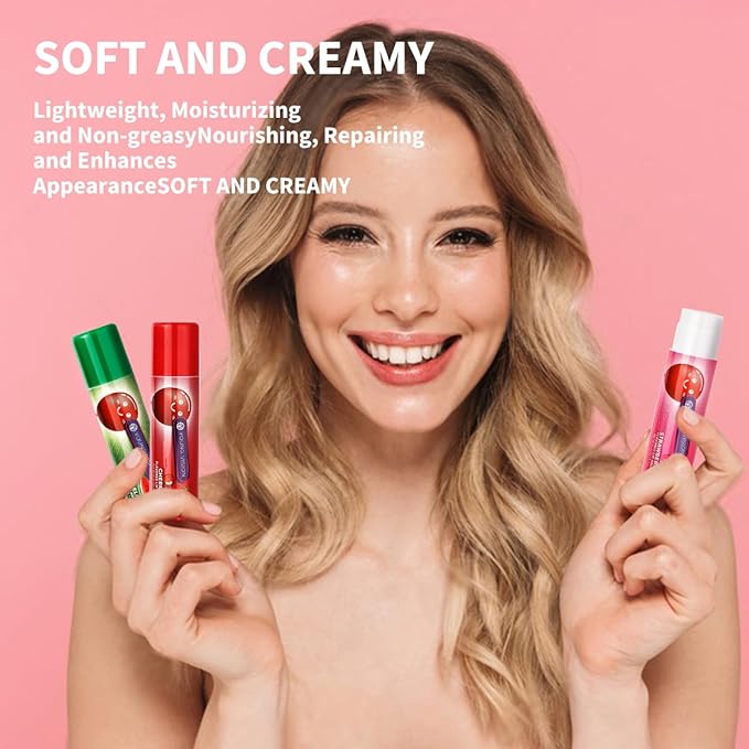 Lip Sleeping Mask Overnight Moisturizer Balm, Berry Lip Mask, Day and Night Repair Lip Balm for Improves Dryness & Cracked, Moisturize & Nourish Lip Scrubs Exfoliate Reduce Lip Lines (3pair)