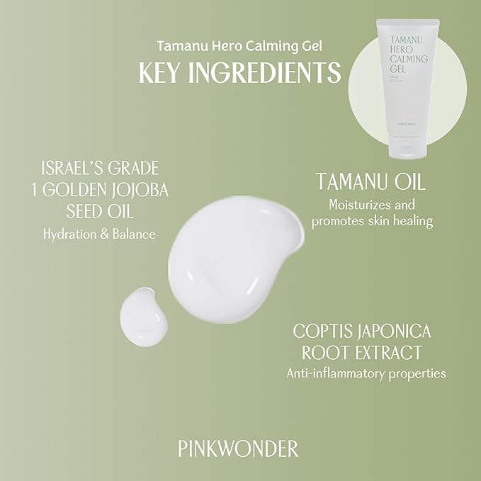 PINKWONDER Beginner Edition Skincare Set | USDA Organic Jojoba Oil | Hydrating & Soothing Routine | Travel Essentials for Women | Korean Skincare Gift