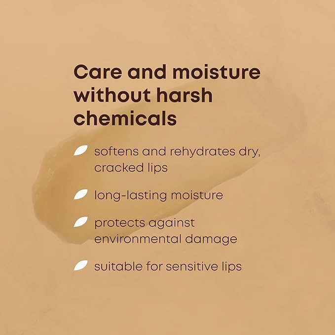 Organic Lip Balm With Coconut Oil | Handmade In the USA | Pure Unscented 4-Pack | Natural Lip Balm | Coconut Oil Lip Balm for Dry & Cracked Lips | Beeswax Lip Balm | 4 Lip Balm Pack