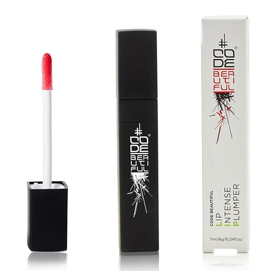 Lip Plumping Treatment Gloss for Fuller Plumper Lips | Long Lasting | Hyaluronic Acid Infused | Vegan & Cruelty Free | Lip Intense Plumper 7ml