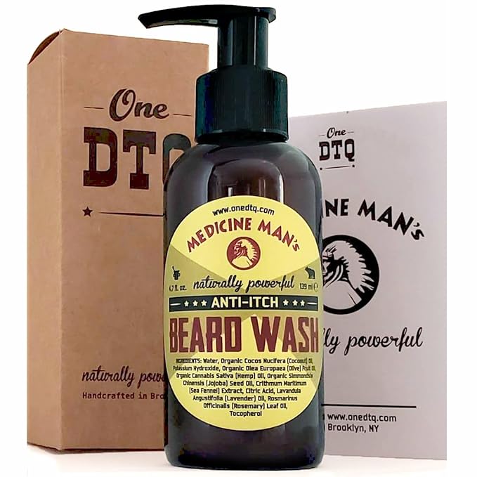 OneDTQ Medicine Man's Itchy Beard Wash 4,7 FL OZ