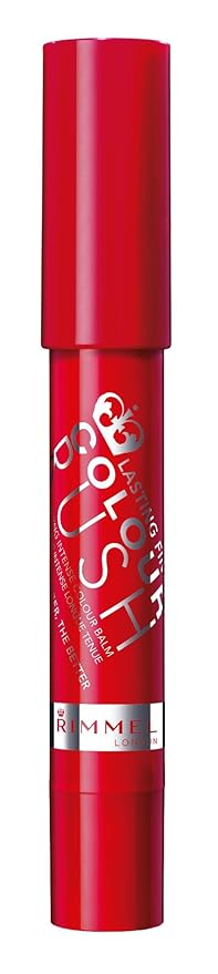 Rimmel Lasting Finish Colour Rush Lip Color Balm, The Redder, 0.095 Fluid Ounce