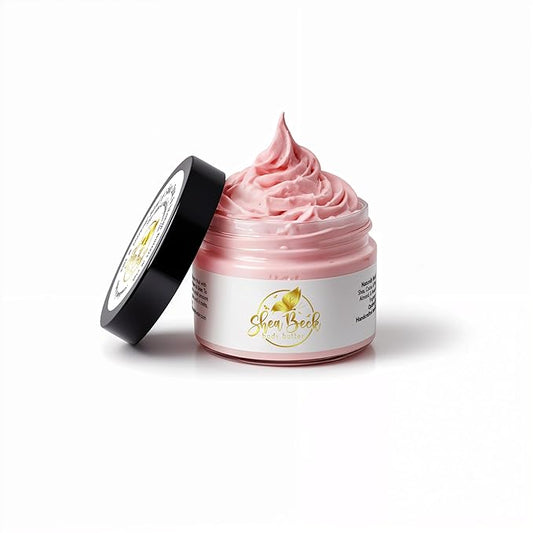 Body Butter Blend: Natural Shea, Cocoa, & Mango w/Jojoba Oil for Radiant Skin and Beard | Moisturizing (Japanese Cherry Blossom)