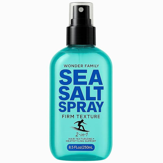 Sea Salt Spray for Men & Women – Texture for Beach Waves, Hair Volumizer, Strong Hold Hairspray, Travel Size Curl, Texturizing Finishing Spray, Extra Hold Hair Styling Mist