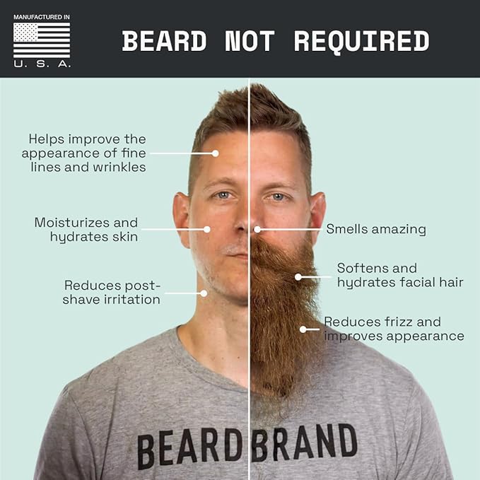 Beardbrand Beard Oil for Men with Jojoba & Vitamin E – Softens Stubble, Conditions Skin & Promotes Beard Growth | Teakwood, Rosemary, & Citrus Scent | 2 fl oz