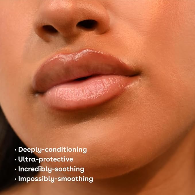 eos Holiday Lip Butter Gift- Candy Cane Swirl Super Balm, 24H Moisture, Stocking Stuffers, 0.35 fl oz