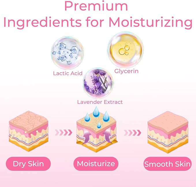 Foot Peeling Mask, 4 Pairs Foot Peel Mask for Dry Cracked Feet, Dead Skin Callus Removal, Repair Soft Feet