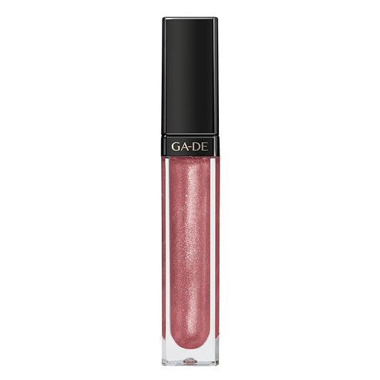 GA-DE Crystal Lights Lip Gloss, 520 - Enriched with Light-Reflecting Crystal Pearls - Smooth Silky, Rich Color - Moisturizes and Adds Shine - 0.2 oz