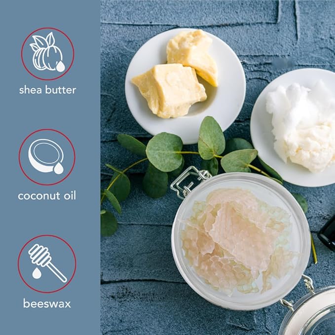 Onyx Professional Cracked Heel Repair Balm Stick for Dry Cracked Feet Treatment, Tea Tree Scent, 2 pack - Moisturizing Foot Balm, Rolls On, No Mess Like Foot Cream or Foot Lotion, Heel Treatment