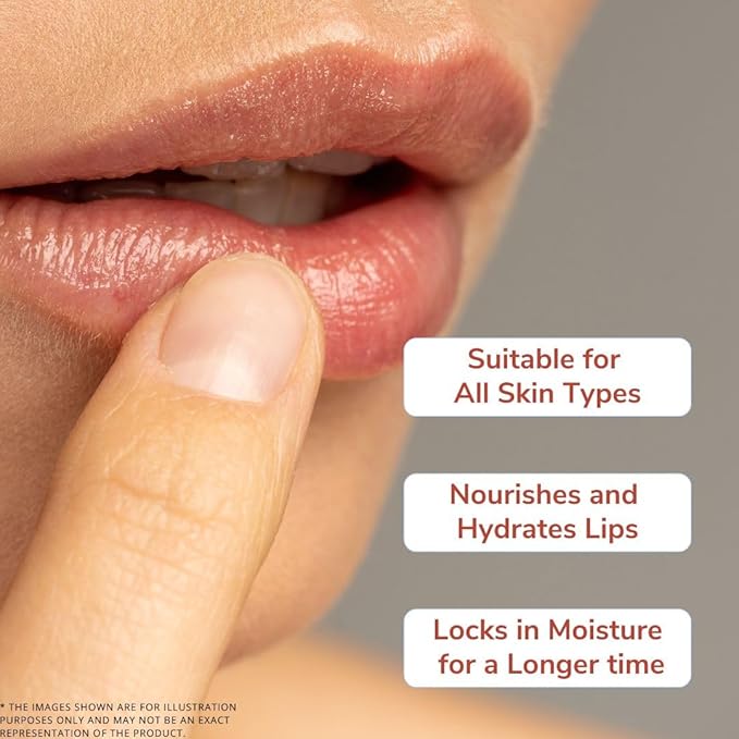 Lipbalm consisits of Medical-Grade Lanolin, Natural Vanila & Monk Fruit