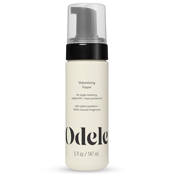 Volumizing Foam Hair Styler for Heat Protection, Added Lift, and Straight to Wavy or Fine to Medium Hair Types, 5 Fl Oz