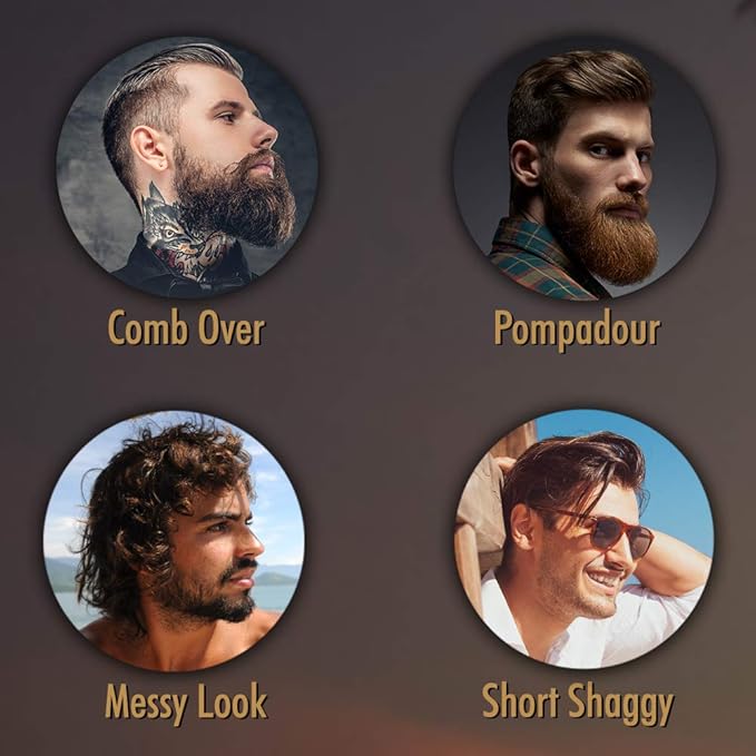 Woody's Pomade for Men Strong Hold - High Shine, Water-Based Mens Hair Styling Cream for Slicked Back & Classic Looks Hairstyles, 3.4 oz, 2 Pack