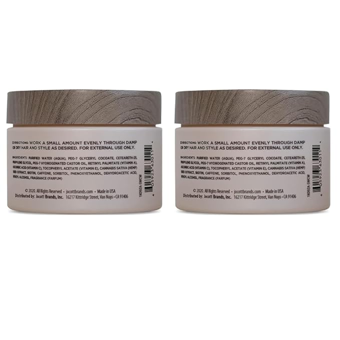 Blackstone Men's Grooming Hair Styling Pomade - Medium Hold with Natural Shine | Paraben & Cruelty | Made in USA, Bourbon + Cedar (4 Oz, 2 Pack)