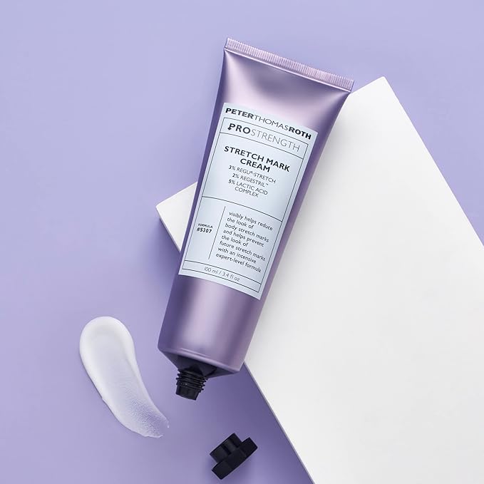 Peter Thomas Roth | PRO Strength Stretch Mark Cream, Treatment For Body Stretch Marks, Uneven Tone and Texture, Moisturizing Stretch Mark Cream