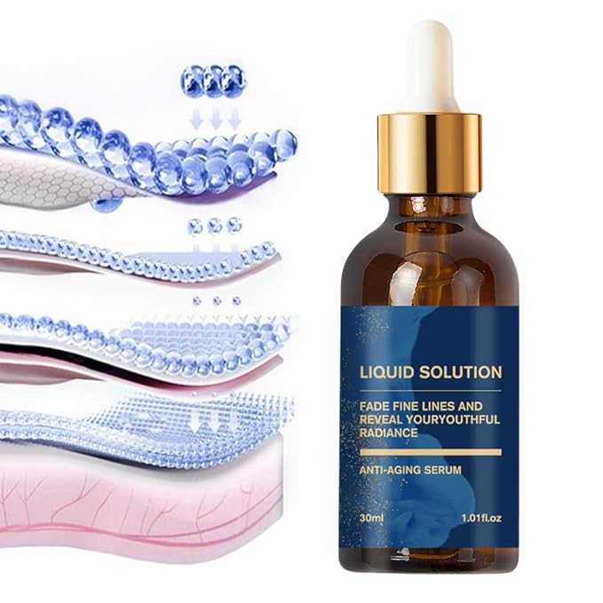 Olavita Serum, Vitamin C Serum, Liquid Solution Anti Aging, Anti Aging Face Tightening, Boost Skin Collagen, Reduce Wrinkles & Plump Skin 2pcs