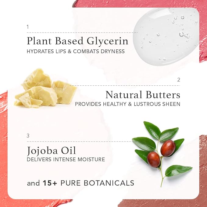 Oh-So-Luxe Liquid Tinted Lip Balm, Hydrating & Nourishing Tinted Lip Oil for dry dark lips, results in Soft & Glowing Lips, Moisturizing, Non-Sticky Perfect Pink Shade - 0.10 Fl Oz - RAS LUXURY OILS