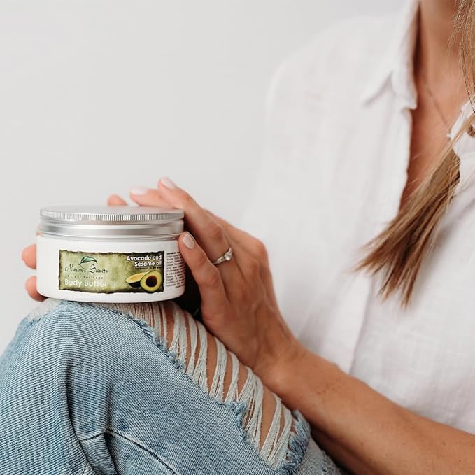 Nature's Secrets Herbal Heritage Body Butter Avocado and Sesame Oil for all skin types, 200ml