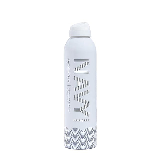 NAVY HAIR CARE Dry Texture Hair Spray | Adds Instant Volume & Fullness | A Lightweight Flexible Hold Styling Spray for Fine Hair | Non-Sticky Formula with Sunflower Oil | 7 oz