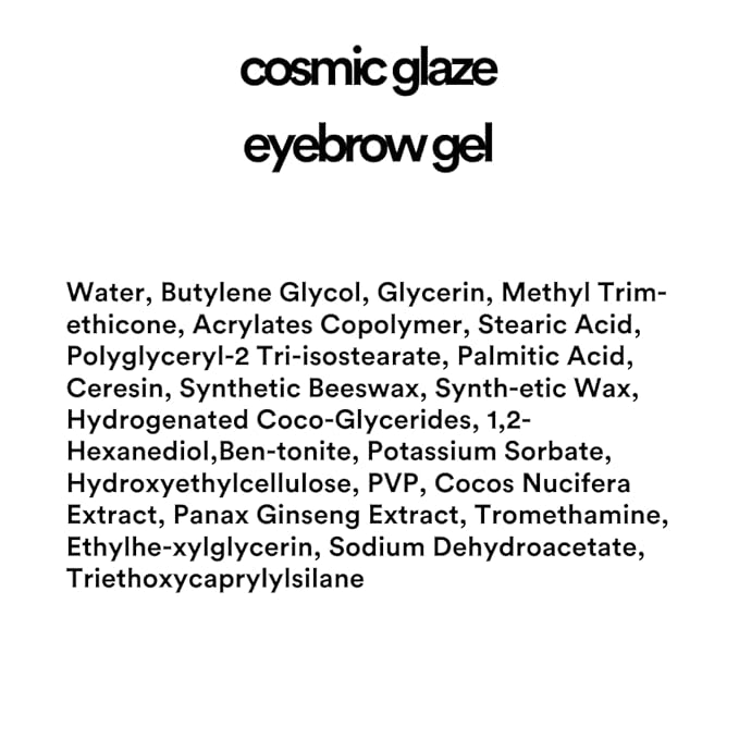 Nuorganic Brow Gel Clear - 6ml Natural Eyebrow Gel Clear, for Brow Growth | Vegan & Cruelty-Free Eyebrow Gel, Infused with Beeswax and Coconut Extract for Sculpting and Nourishing Brows