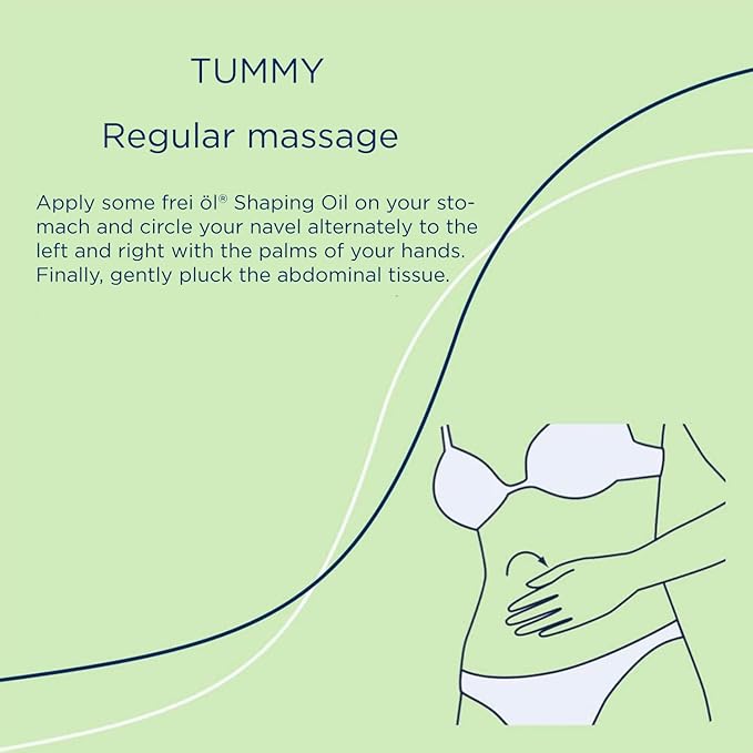 shaping oil – body oil for cellulite reduction – smooths, tightens & firms problem areas & Post pregnancy regression – citrus scent – all skin types – vegan – 125 ml / 4.23 Fl Oz