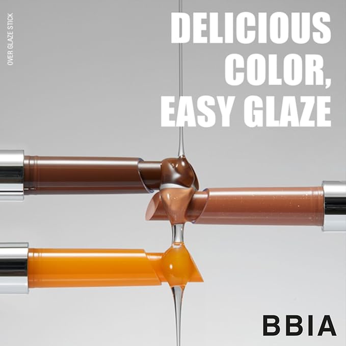 BBIA Over Glaze Stick - Lip Plumping Gloss Melting Balm Lipstick, Intensive Volume Up, High Shine & Glossy, Ultra Watery Moisturizing & Volumizing, Glowy Texture, Korean Lip Makeup (02 CANDY GLAZE)