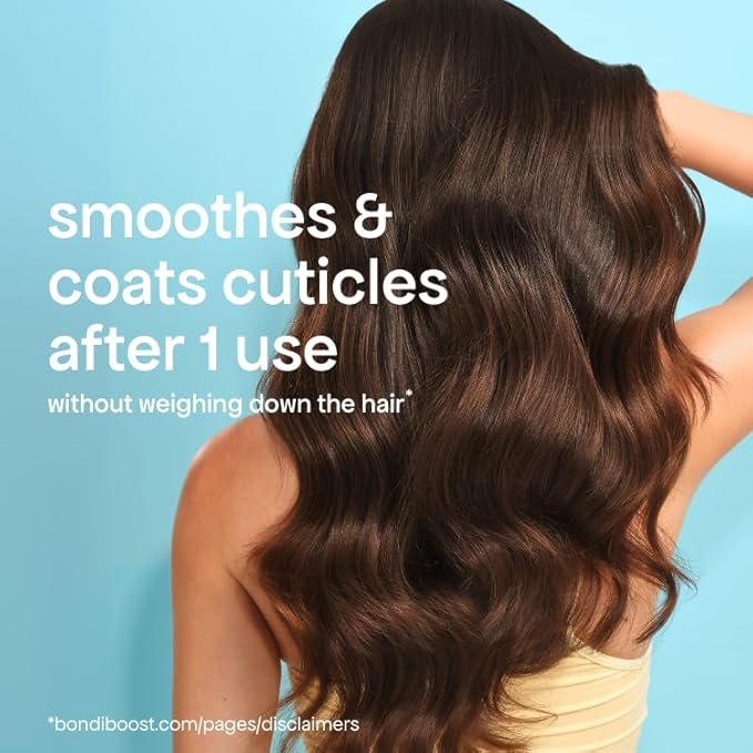 BONDIBOOST Heat Protectant Spray [4.23 fl oz], Heat Protection Spray for Hair Styling + Lightweight Mist to Prevent Heat Damage for Hair & Improve Split Ends, Sulfate/Paraben Free for Women & Men