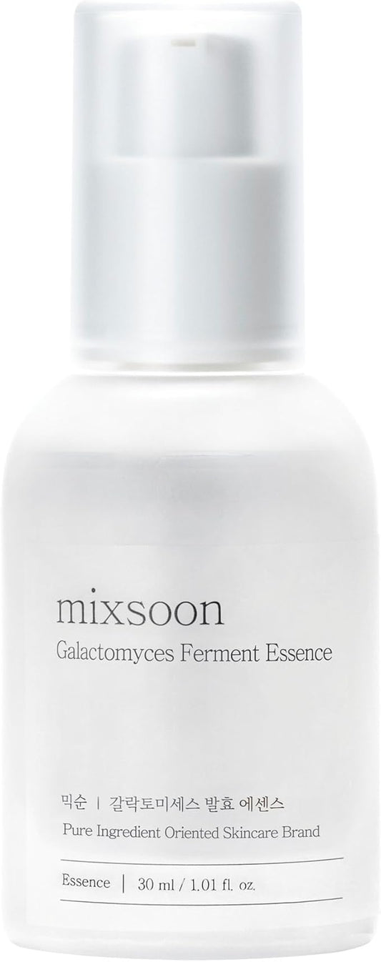 mixsoon Galactomyces Ferment Essence - Deep Moisture, Tone Clarifying Essence to Smooth Skin for Dull, Uneven Skin - Korean Skincare for Glass Skin - Vegan (1.01 Fl. Oz (Pack of 1))