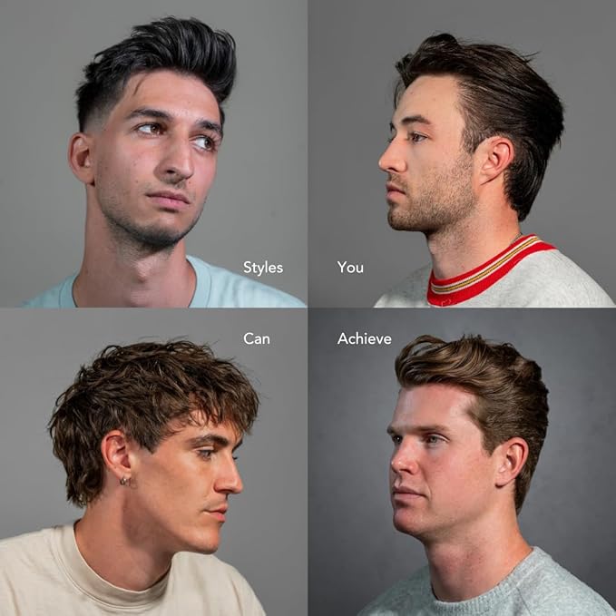 BluMaan Matte Cream Clay - High Hold Matte Finish - Versatile, Easy To Apply, Weightless Control, Nourishing and Cleansing Hair Care Essential with Natural Ingredients - 71 ml/2.5 oz