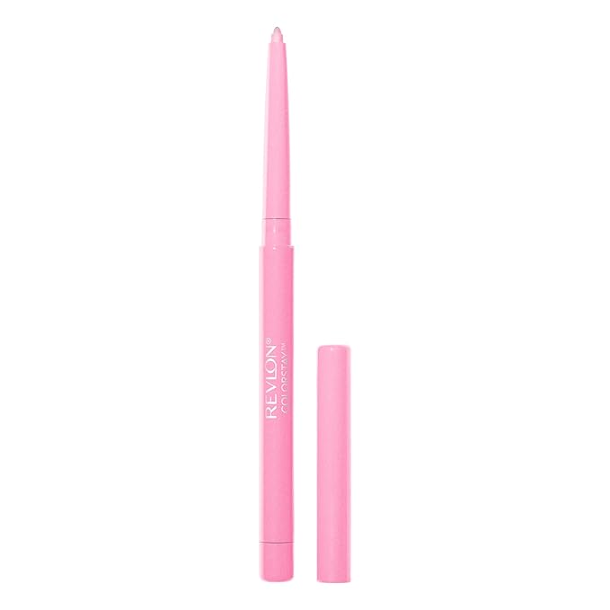 Revlon Colorstay Lip Liner Makeup with Built-In Sharpener, Longwear Rich Colors, Smooth Application, 679 Soft Pink, 0.01 oz