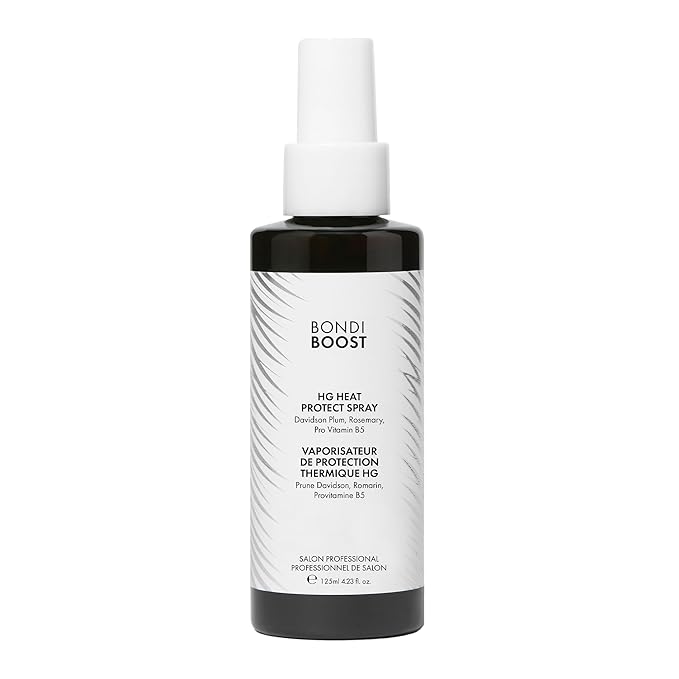 BONDIBOOST Heat Protectant Spray [4.23 fl oz], Heat Protection Spray for Hair Styling + Lightweight Mist to Prevent Heat Damage for Hair & Improve Split Ends, Sulfate/Paraben Free for Women & Men