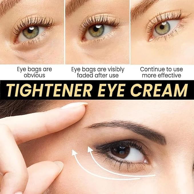 Temporary Eye Tightener Eye Cream For Puffiness And Bags Under Eyes,Instant Reduces Under-Eye Bags, Dark Circles&Puffiness, Instant Firm Eye Tightener Eye Bag Cream Anti Aging Fine Lines