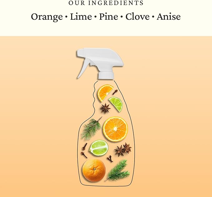 Fresh Wave Orange Scent Odor Eliminator Spray & Air Freshener, 24 fl oz. | Odor Absorber for Home, Furniture, Fabrics & Trash | Safer Odor Relief