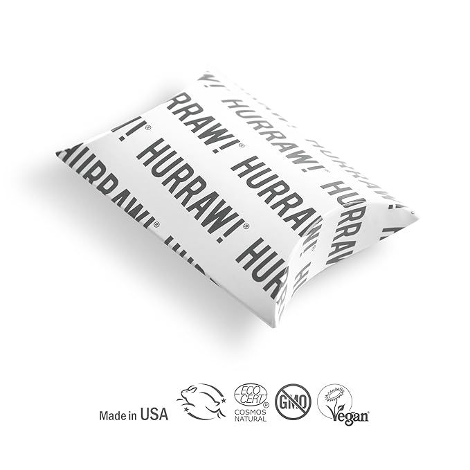 Hurraw! Pumpkin Spice Lip Balm: Organic, Certified Vegan, Cruelty and Gluten Free. Non-GMO, 100% Natural Ingredients. Bee, Shea, Soy and Palm Free. Made in USA