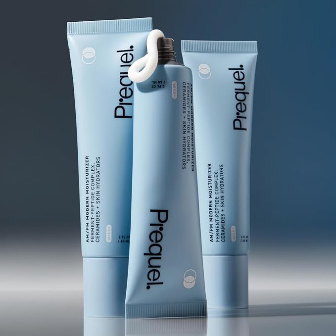 Skin AM/PM Modern Moisturizer – Hydrating Face Cream with Peptides, Ceramides & Glycerin for Dry, Sensitive, or Combination Skin – Non-Greasy Moisturizer for Barrier Support