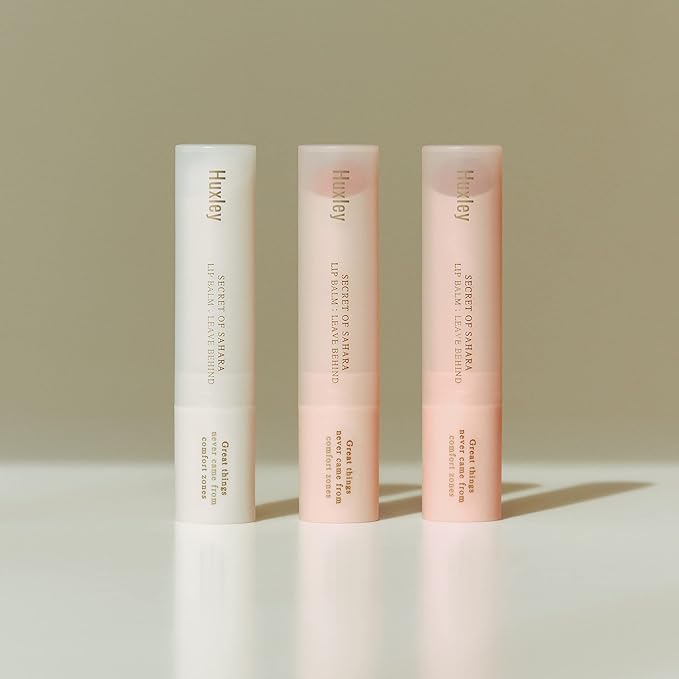 Huxley LIP BALM ; LEAVE BEHIND 1 MOROCCAN LINEN