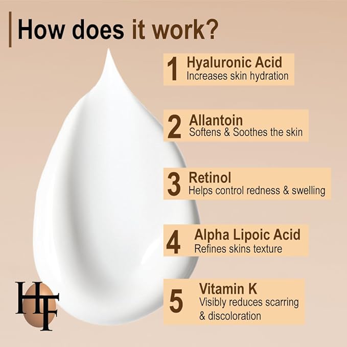 The Original Scar Cream for Stretch Marks – Soothes, Nourishes and Refreshes Skin – Using Ovasome Technology with Allantoin & Alpha LIpoic Acid – 2 Oz/ 60 ml