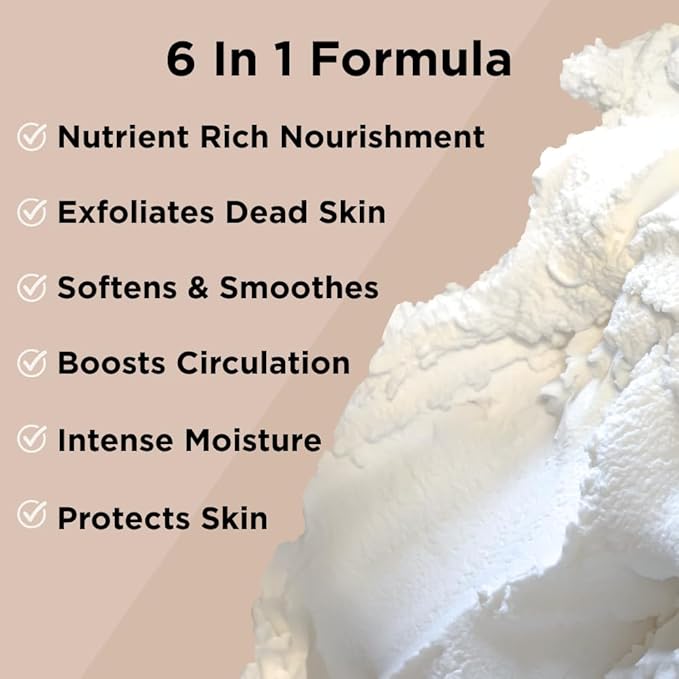 USA Citrus Shea Sugar Body Scrub Vitamin C (9oz) Moisturizing Exfoliating Body Foot Hand Scrub Hydrating Nourishing Bath Essential Scrubs Women Teens Gift Self Care Vegan