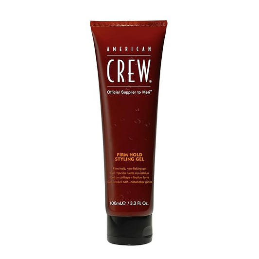 American Crew Men's Hair Styling Gel, Firm Hold, Non-Flaking, 3.3 fl oz