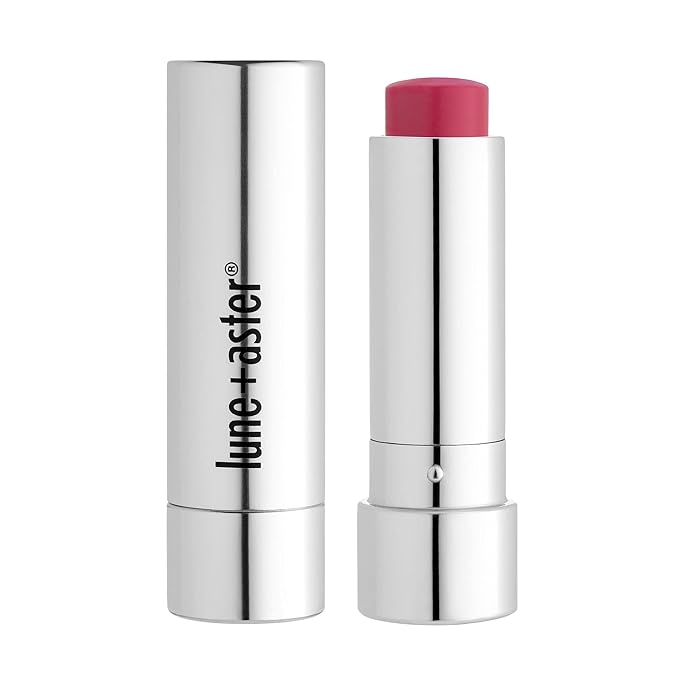 Lune+Aster Tinted Lip Balm - Girls Helping Girls - Vegan, antioxidant-rich vitamins C and E tinted lip balm provides a sheer customizable flush of color for soft, smooth lips